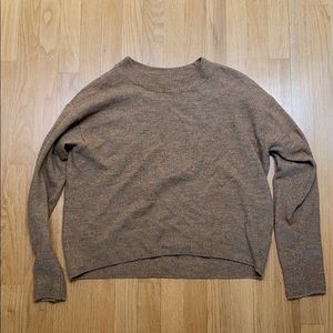 H&M- he there’s light brown sweater